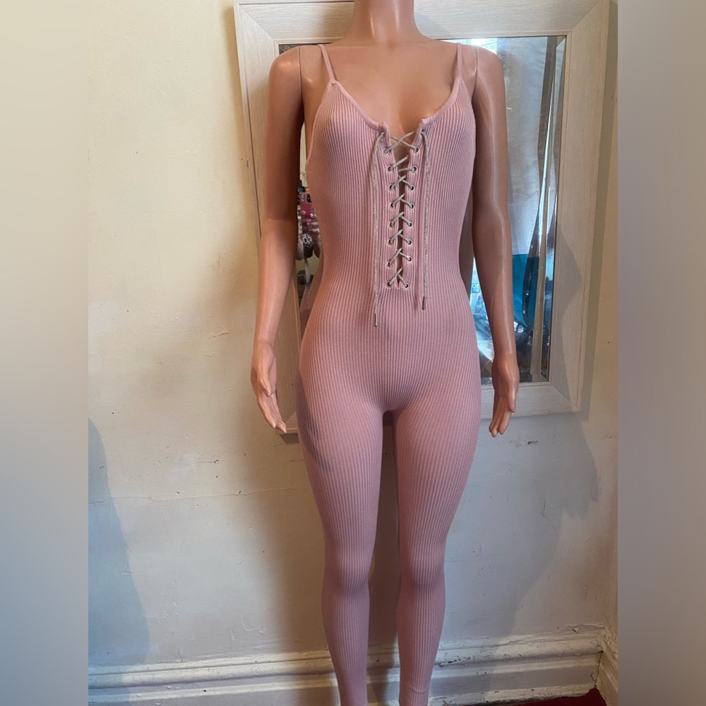 ribb knit bodysuit